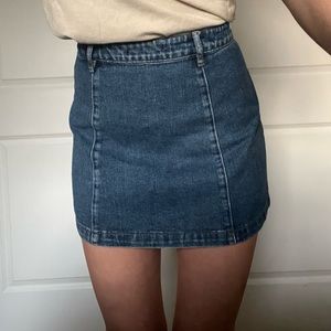 Kendall & Kylie denim skirt